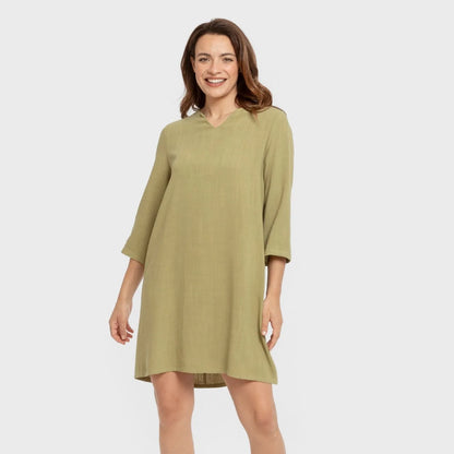 Camisola lino mujer lisa