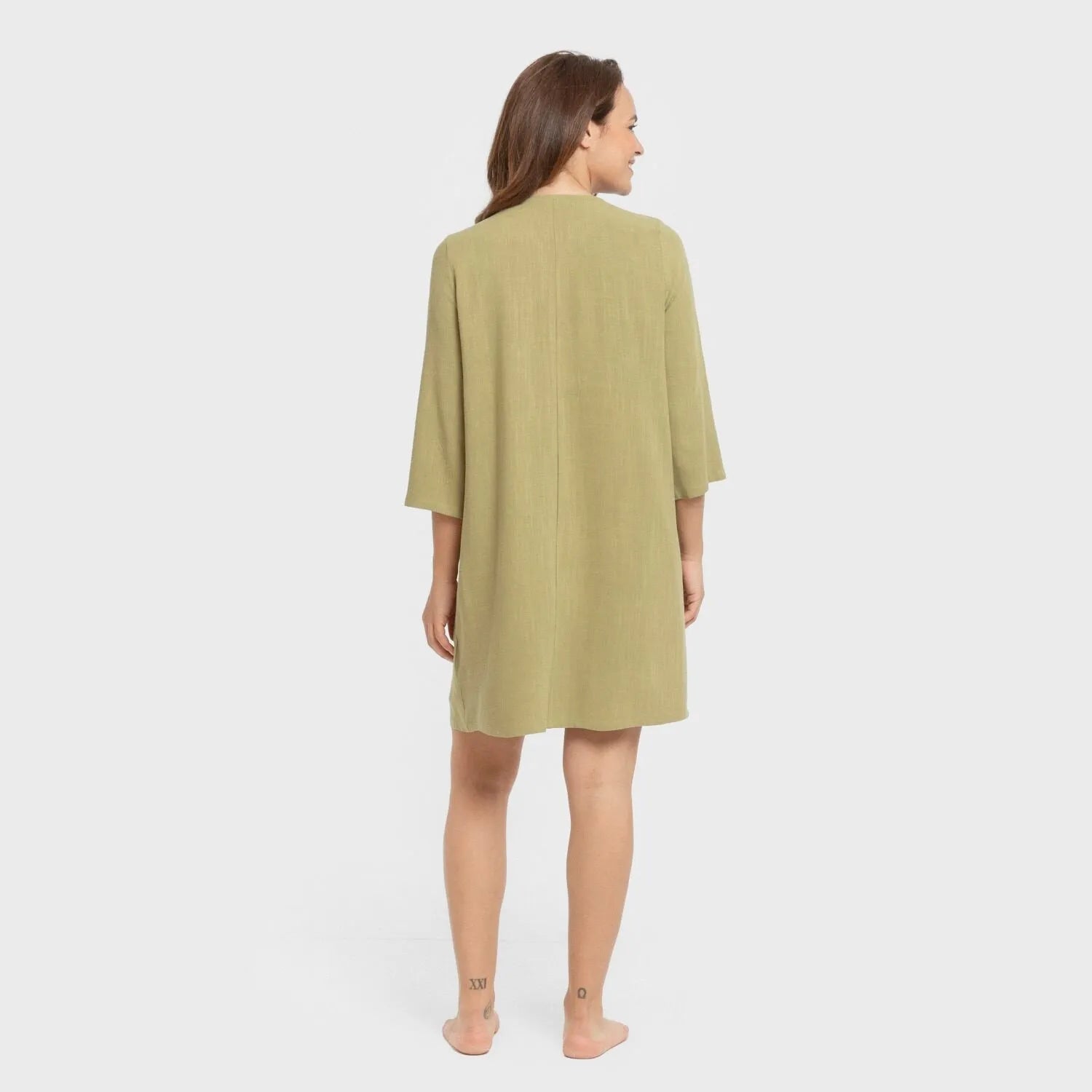 Camisola lino mujer lisa