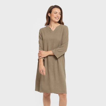 Camisola lino mujer lisa