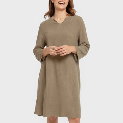 Camisola lino mujer lisa