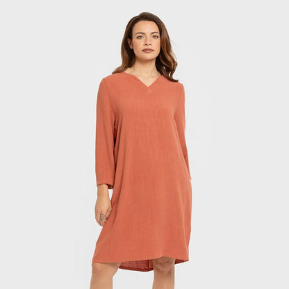 Camisola lino mujer lisa