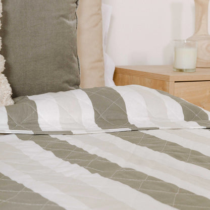 Colcha bouti Raya Calcuta verde seco