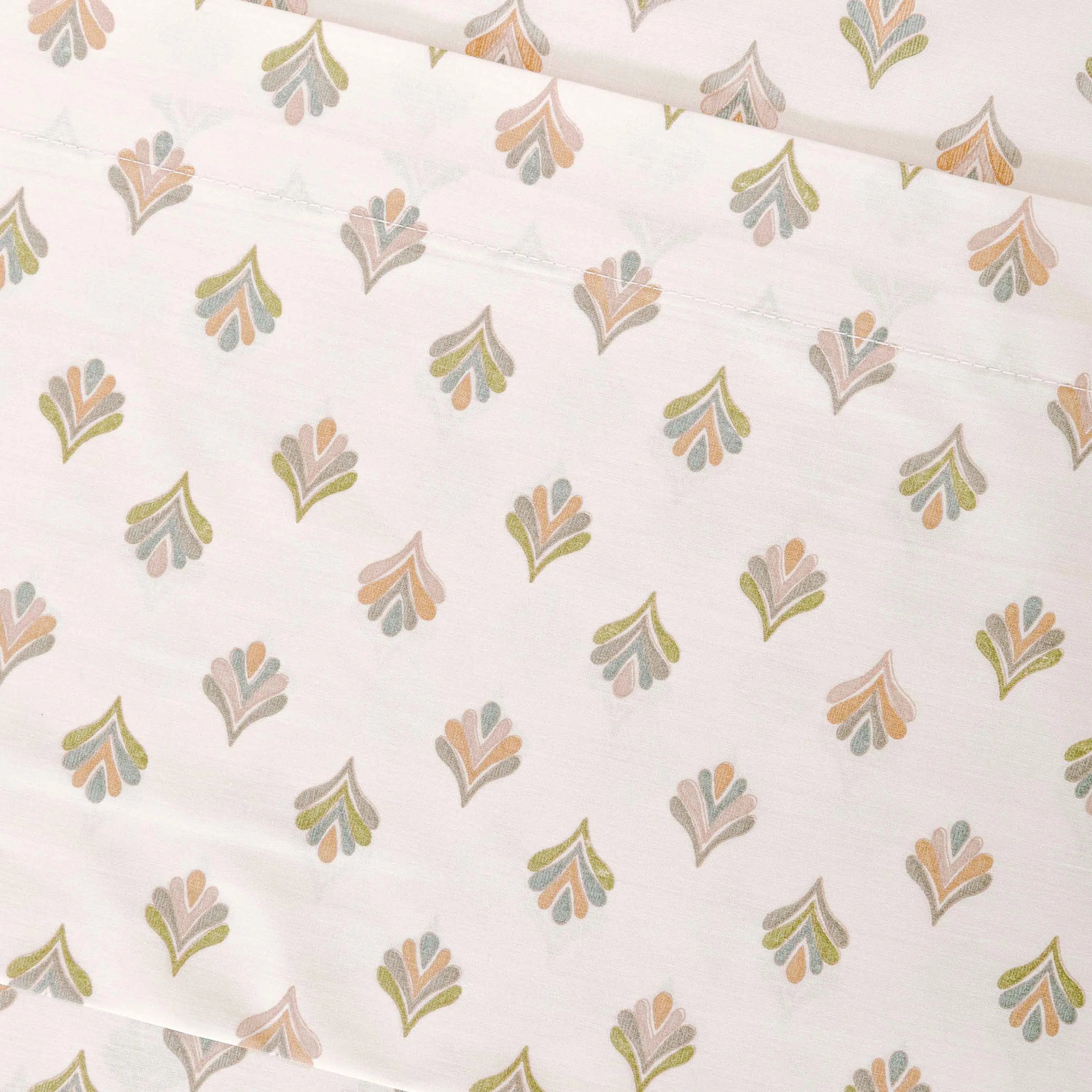 Set di lenzuola in cotone Alhambra verde