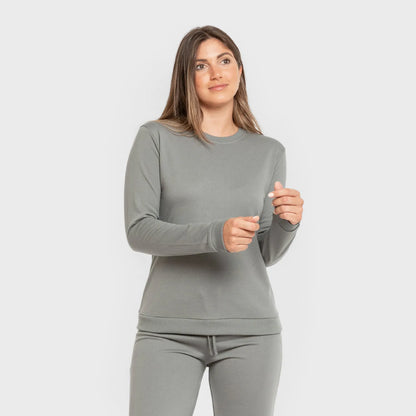 Sudadera basica deportiva mujer