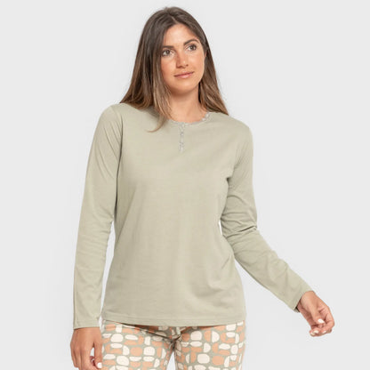 PIJAMA LLARG ALGES DONA TEBES