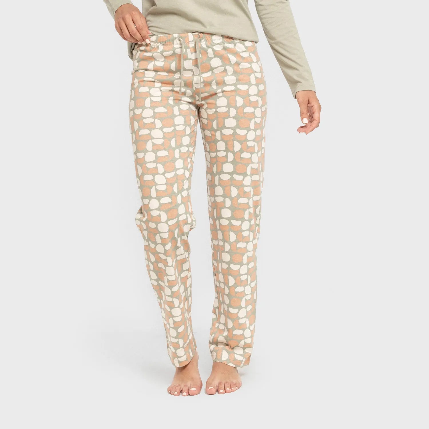 PIJAMA LLARG ALGES DONA TEBES