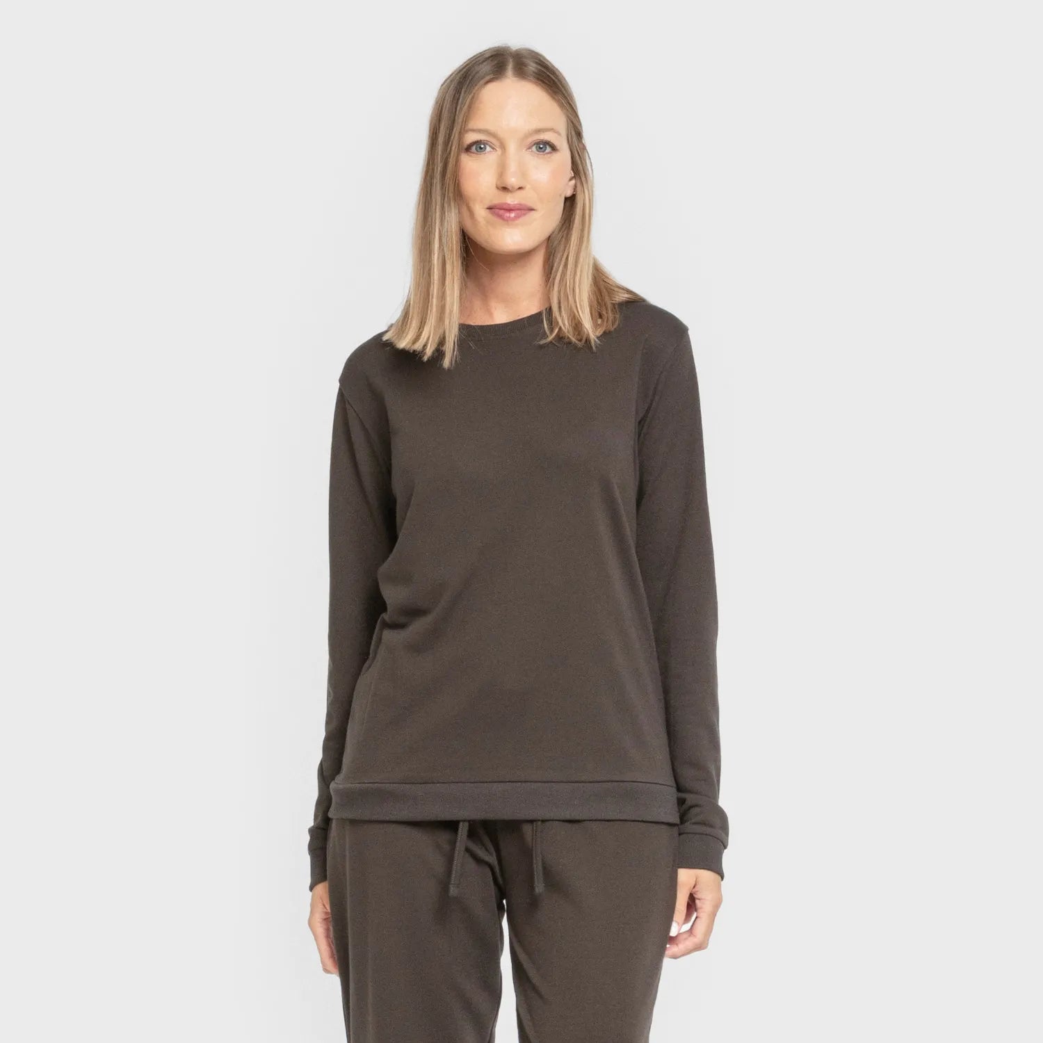 Sudadera basica deportiva mujer