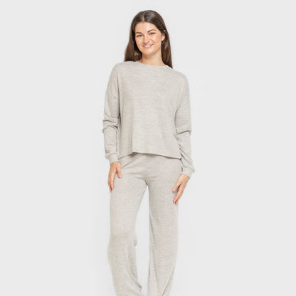 PIJAMA ANGORINA DONA SOLID