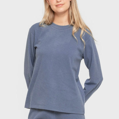 PIJAMA CANALE RAYA ANCHA LISA MUJER