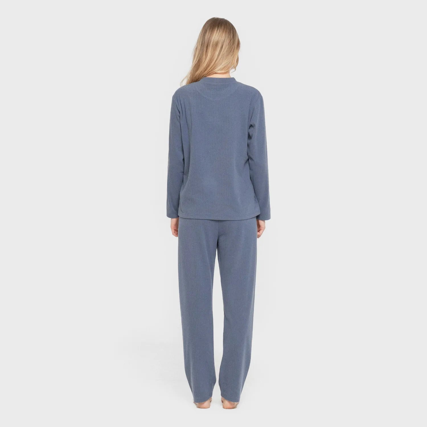 PIJAMA CANALE RAYA ANCHA LISA MUJER