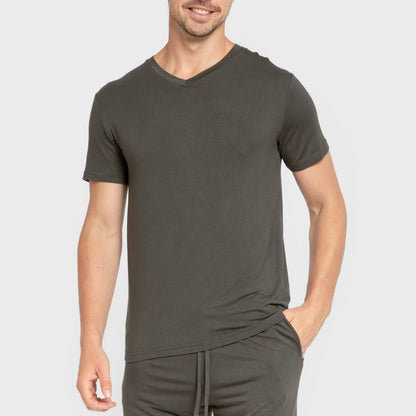 PIJAMA CURT VISCOSA HOME LLIS