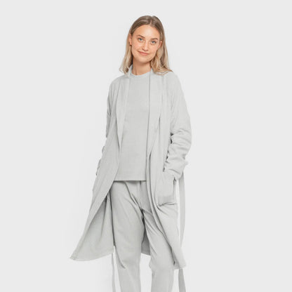 Raya ancha marsala roupão canelado