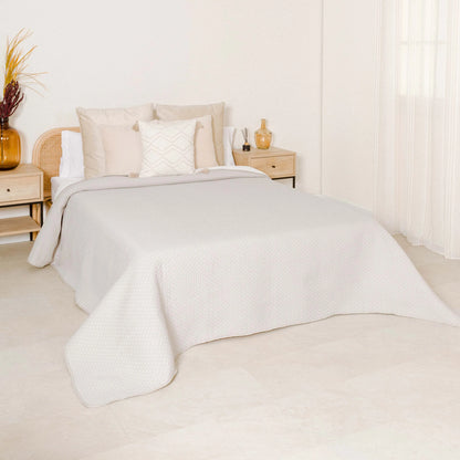 Colcha doble tela jacquard Punto