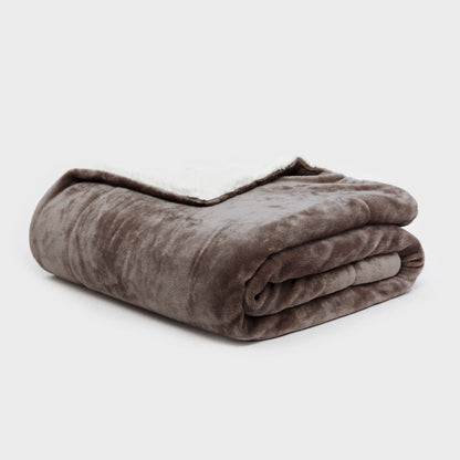 Manta veludo sherpa Novo