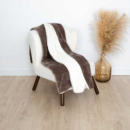 Manta veludo sherpa Novo