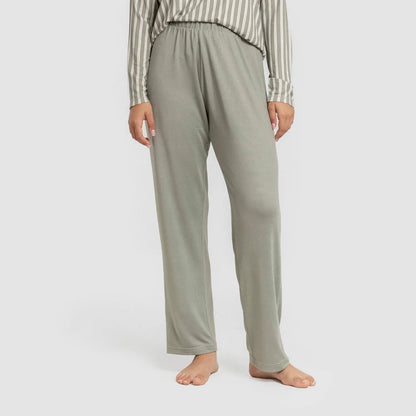 Pijama largo Secret mujer Raya Marsella verde caceria