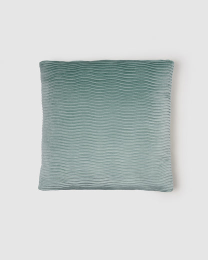 New Ondas plain velvet square cushion 50x50 - cover + filling