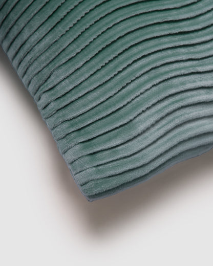 New Ondas plain velvet square cushion 50x50 - cover + filling