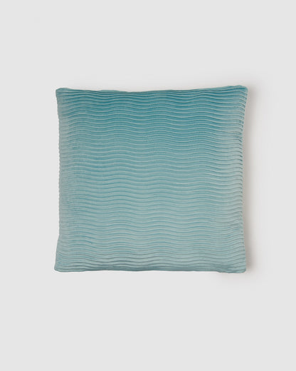 New Ondas plain velvet square cushion 50x50 - cover + filling