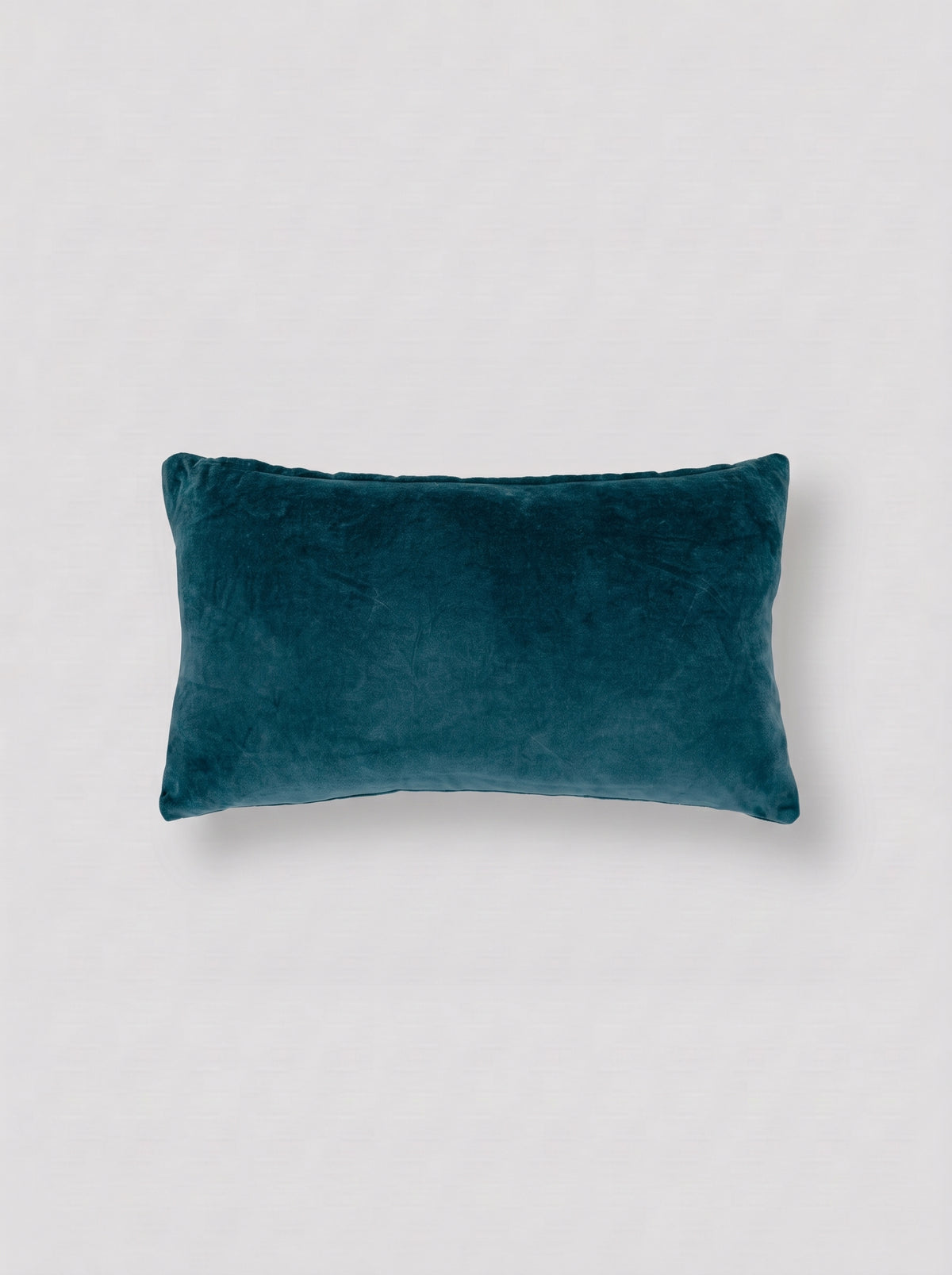 Cojín terciopelo liso verde menta