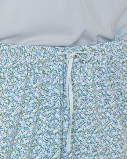 Pijama tirantes algodón nicole azul