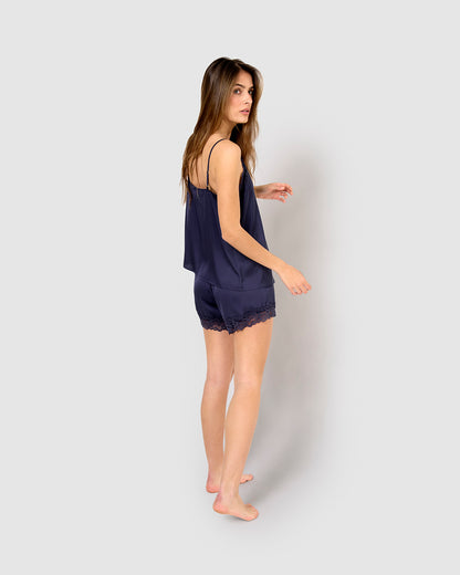 Pijama tirantes mujer satén Friday liso