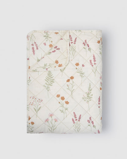 Colcha bouti botanical natural