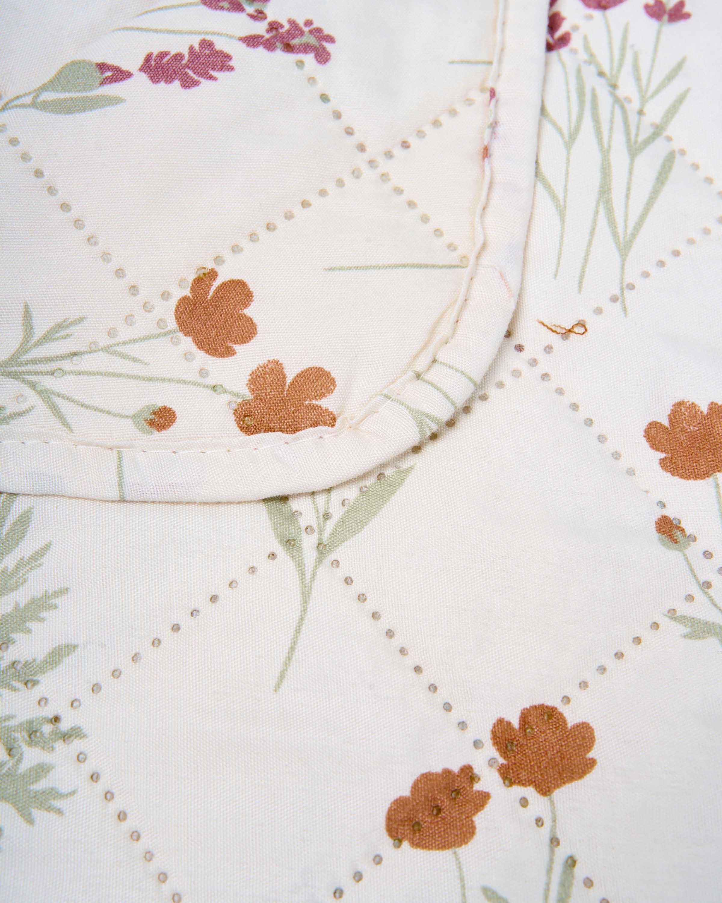 Colcha bouti botanical natural