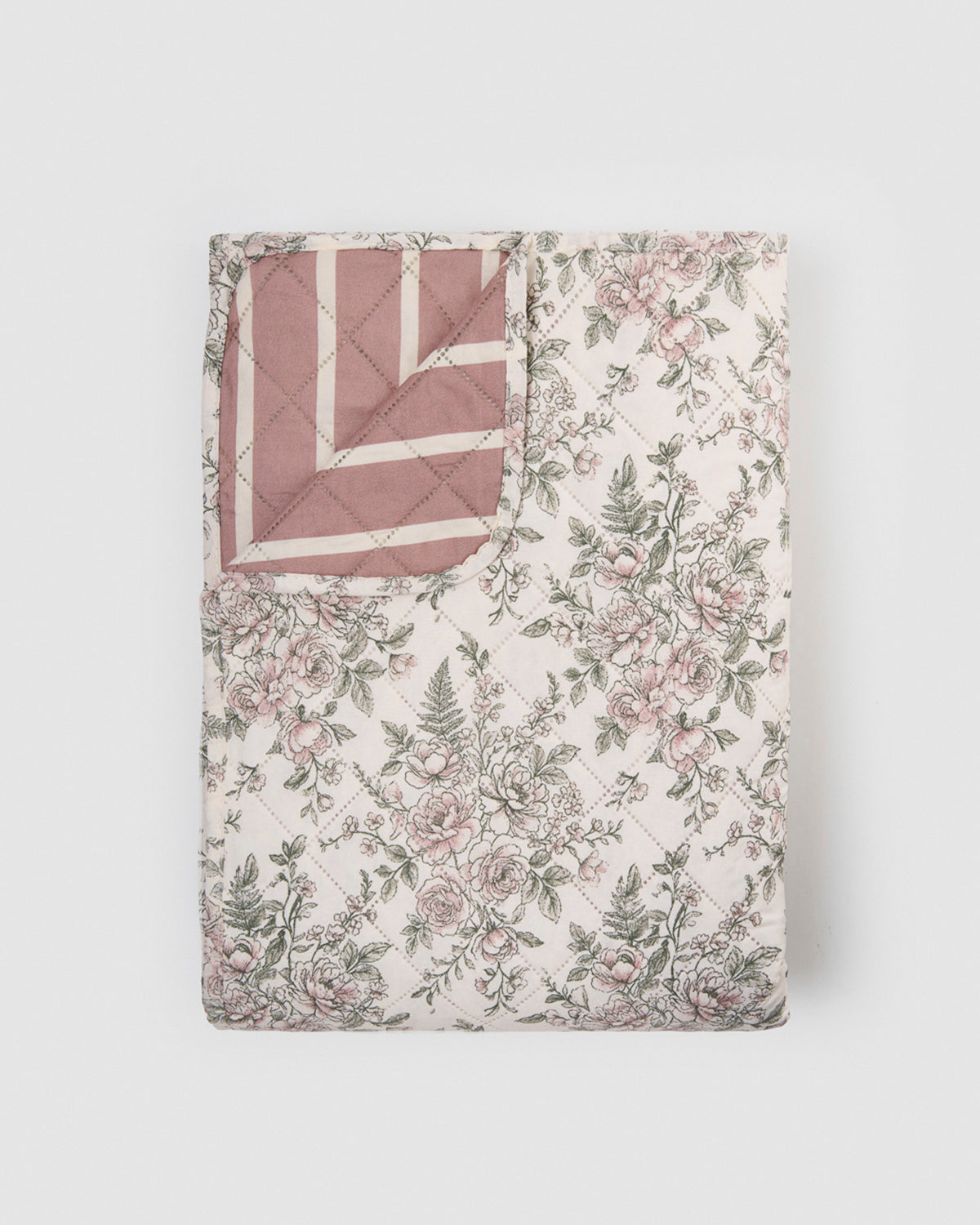 Bouti toile rosa claro