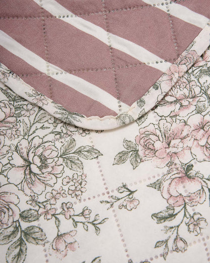 Bouti toile rosa claro