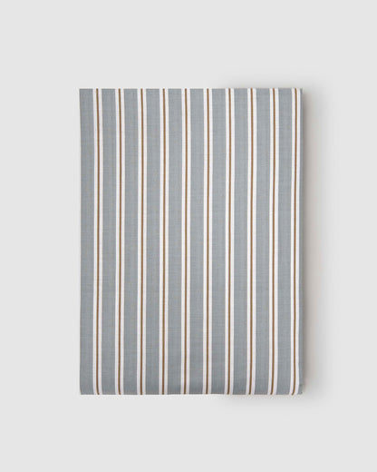 Ensemble de draps en coton bleu Schon