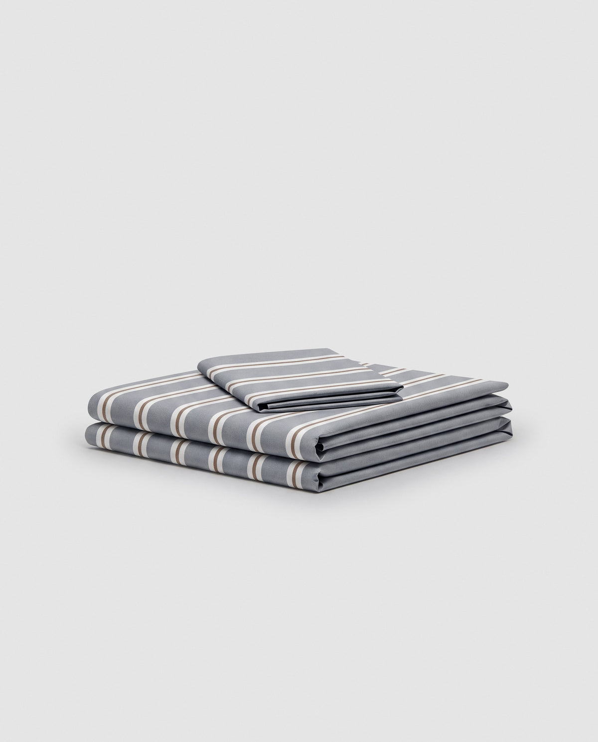 Ensemble de draps en coton bleu Schon