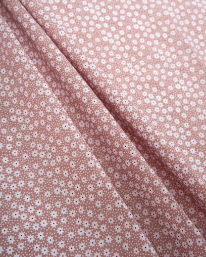 Conjunto de lençóis de algodão rosa malva Maddy