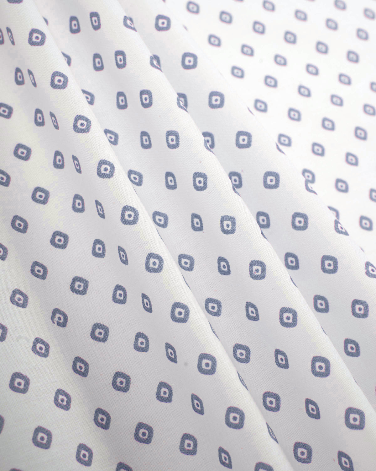 Set di lenzuola in cotone 100% verso reversibile blu indigo