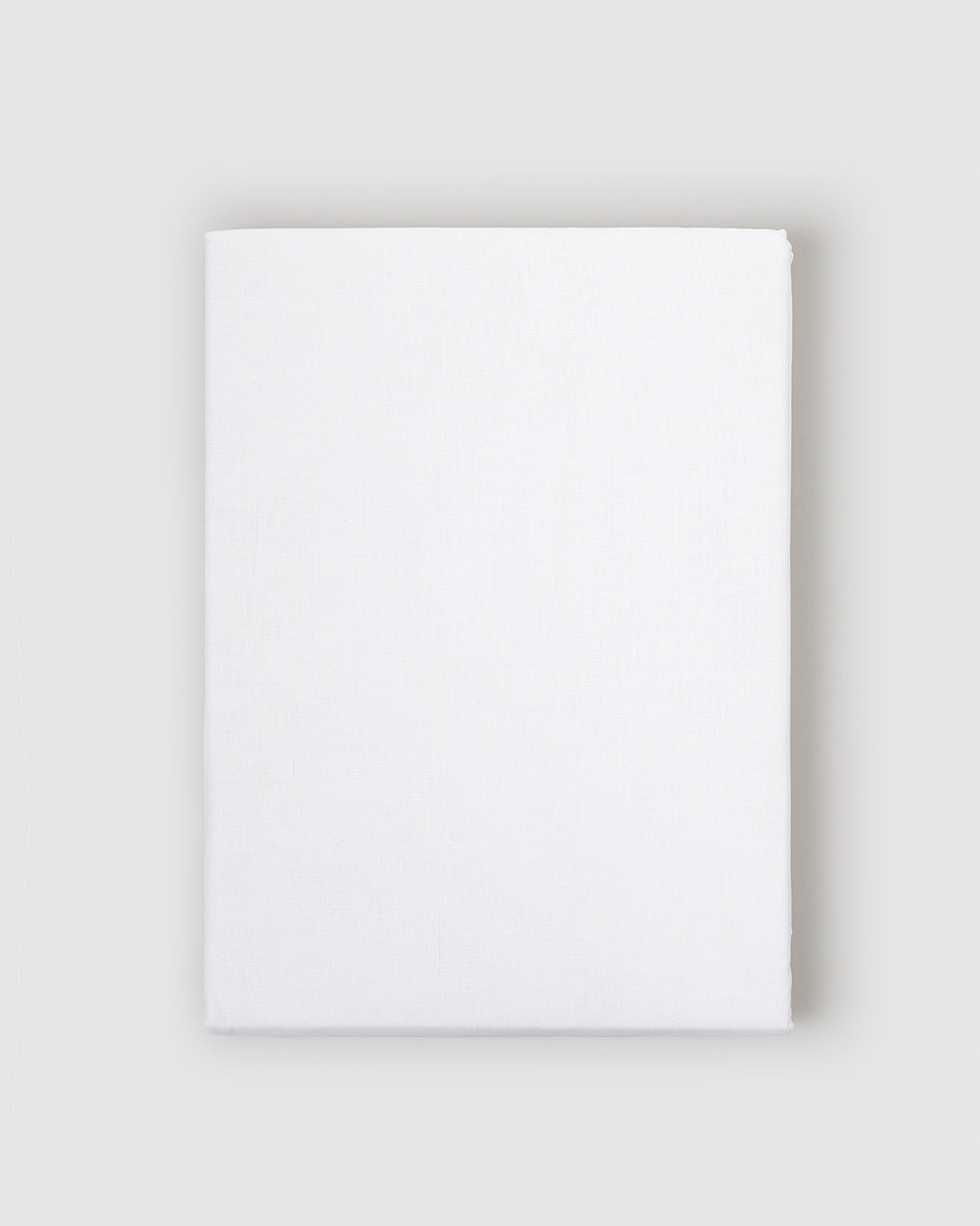 Juego de sábanas algodón lisas blanco