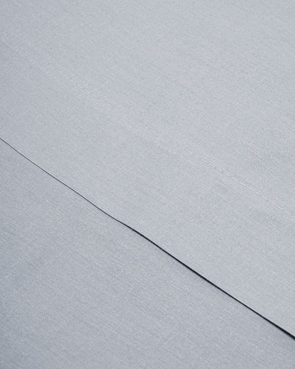 ensemble de draps en coton bleu clair