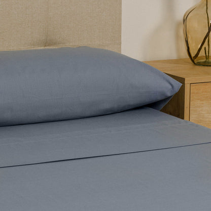 SET LENZUOLA PERCALE ALG TINTO