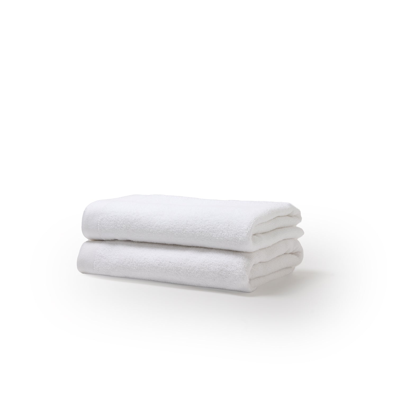 Pack 2 toallas 400gr doble rizo blanco