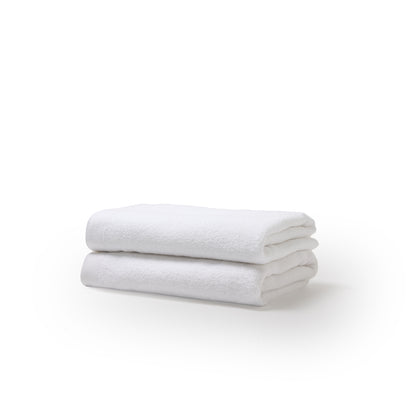 Pack 2 toallas 400gr doble rizo blanco