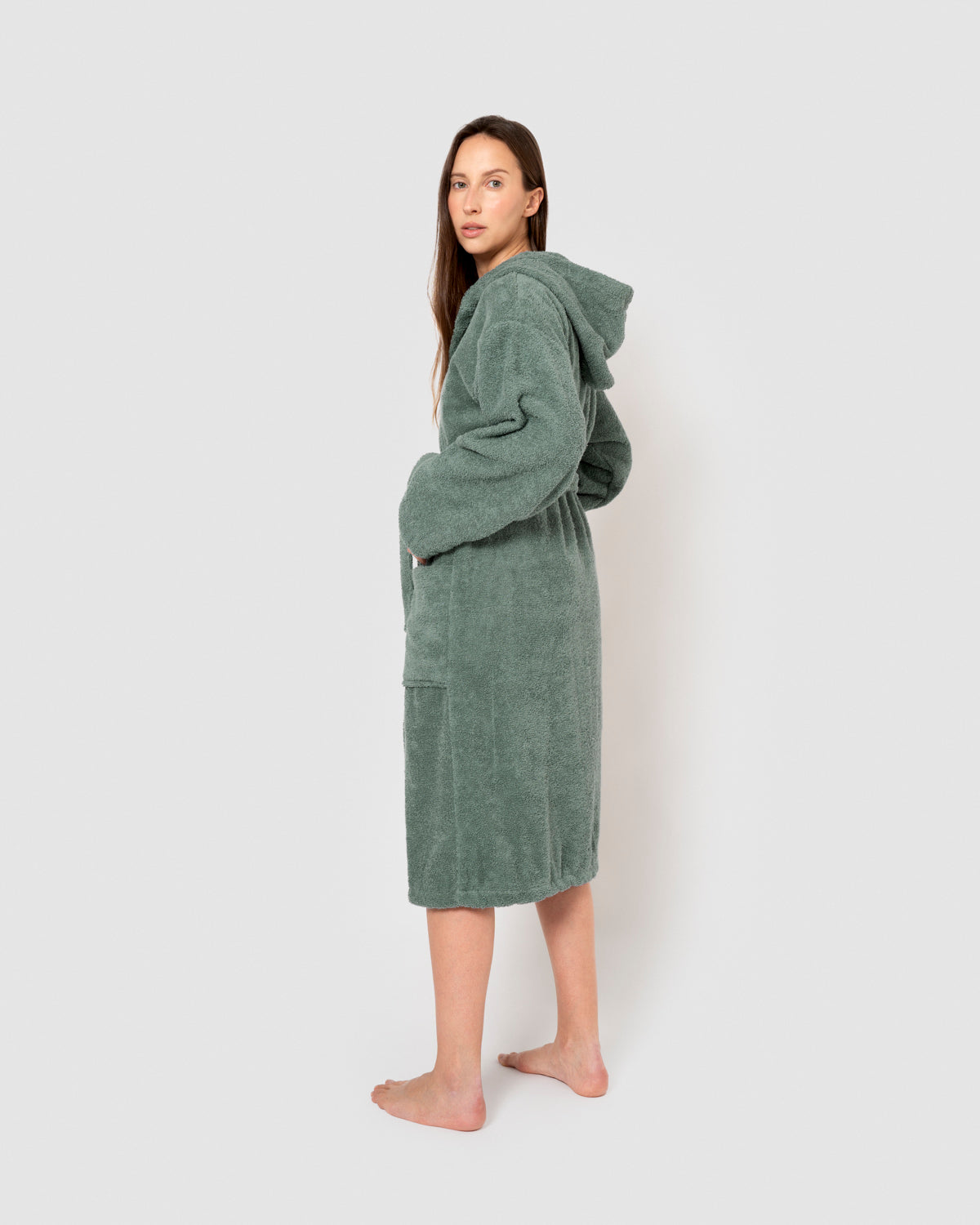 Peignoir à capuche unisexe 450 g
