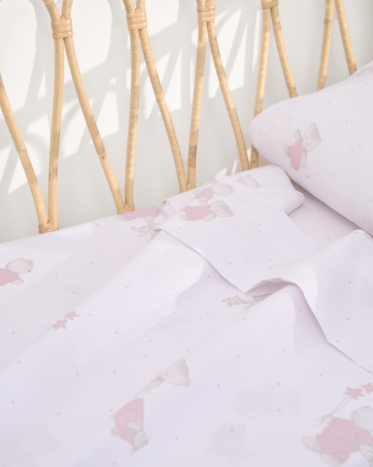 Jogo de lençóis de algodão felpudo