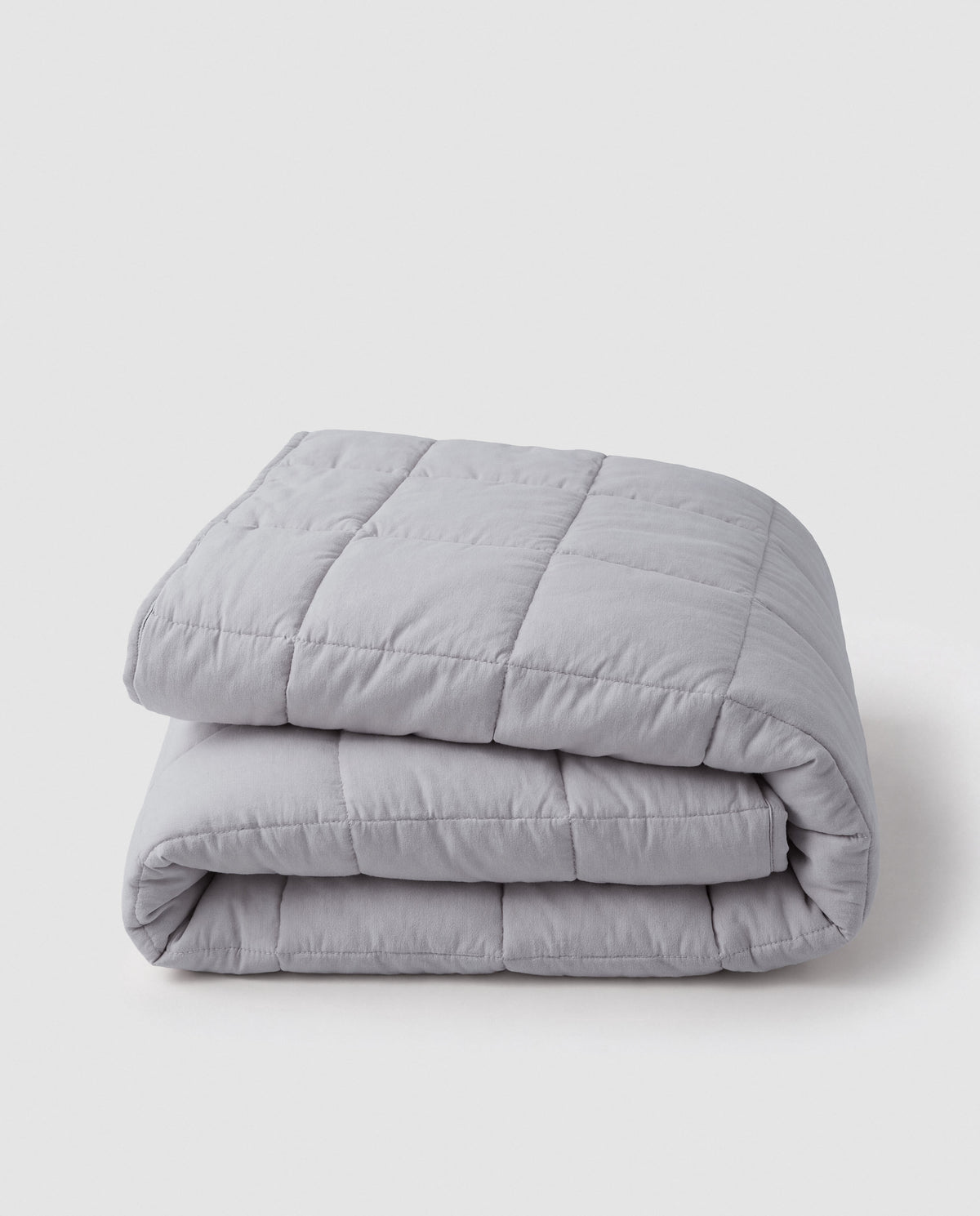 Couette unie effet vieilli gris