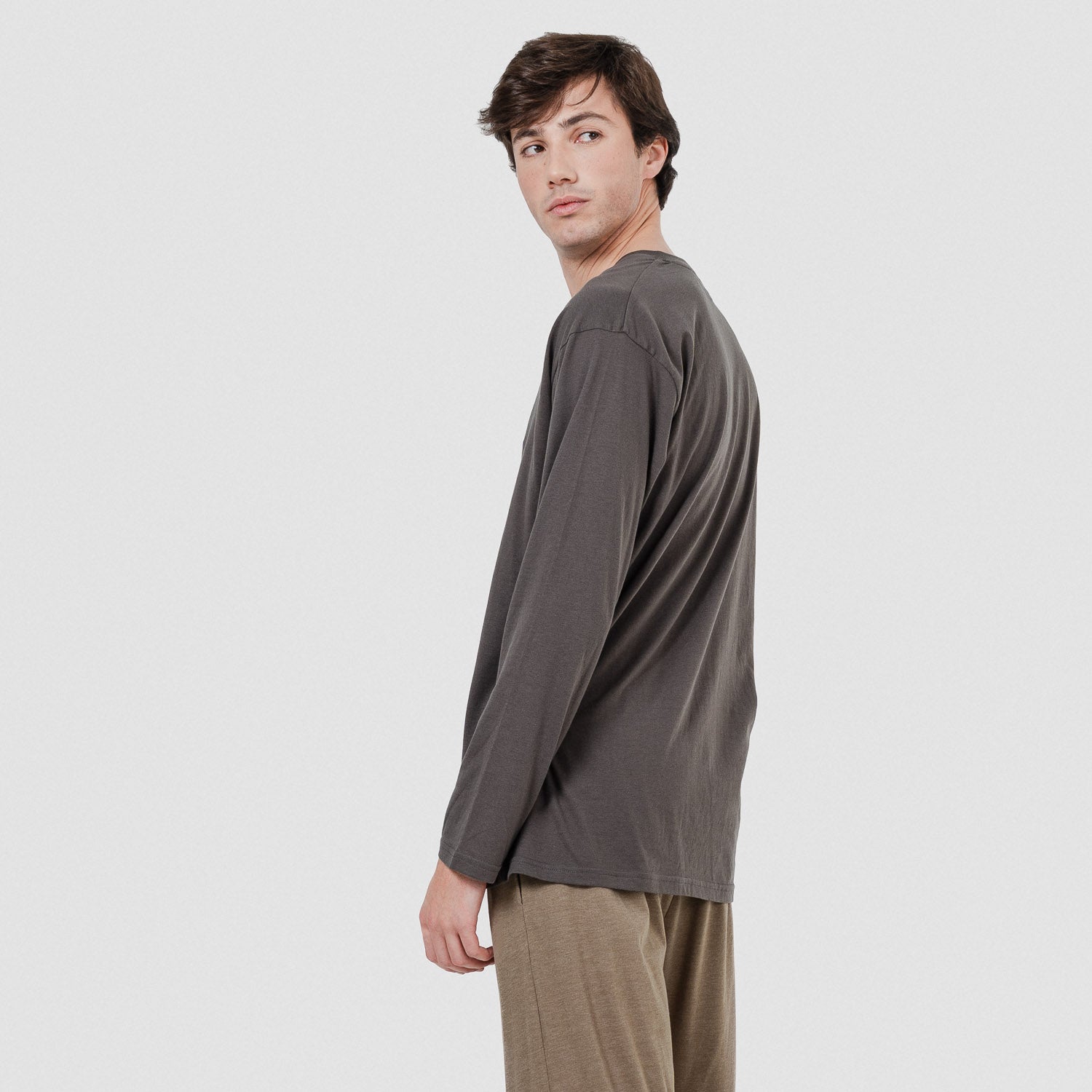 PIJAMA LLARG HOME C/BOTONS LLIS