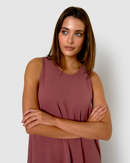 Short dress with straps, plain cotton muslin