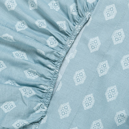 Juego de sábanas de algodón Boga