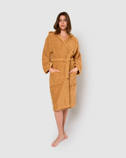 Peignoir à capuche unisexe 450 g
