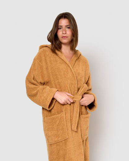 Peignoir à capuche unisexe 450 g