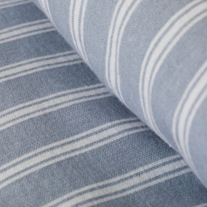 COPRIPIUMINO IN FLANELLA A RIGHE MARSIGLIA