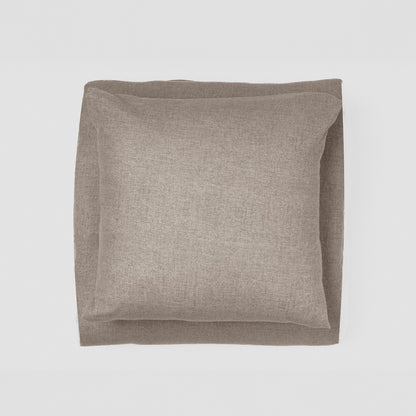Housse de couette en flanelle unie