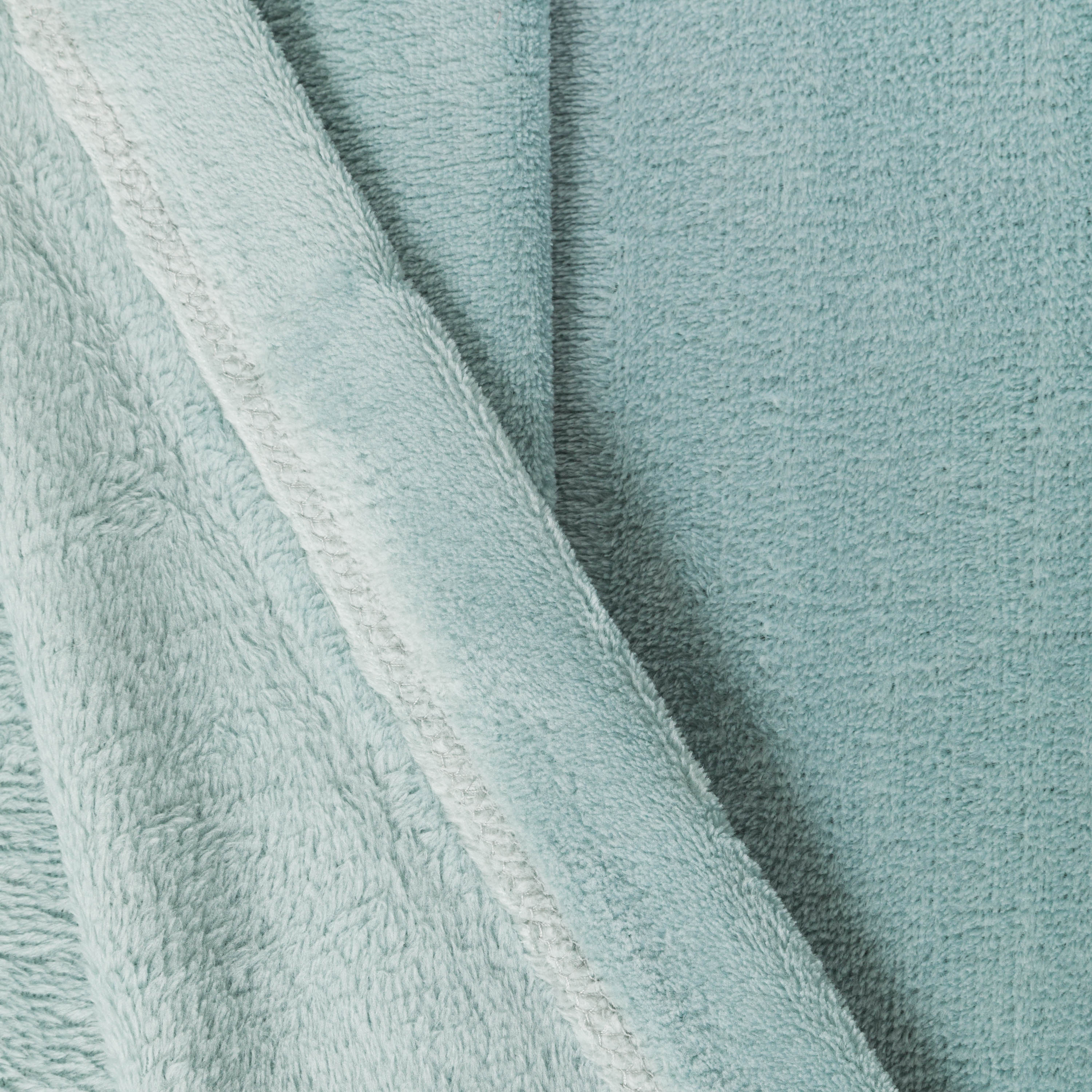 Plain coral fleece crib sheet set